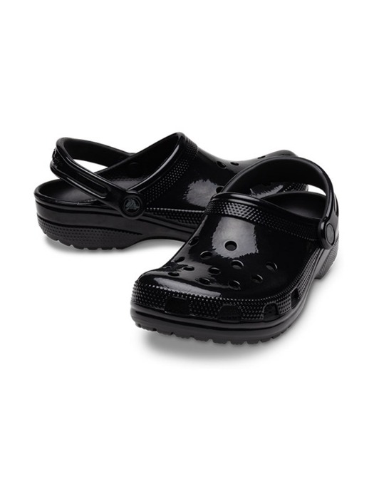 [Unisex] 공용 CLASSIC HIGH SHINE CLOG BK (24SUCL209609)