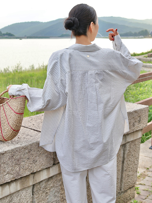 SITP5147 노블 시어서커 ST 셔츠_Ivory