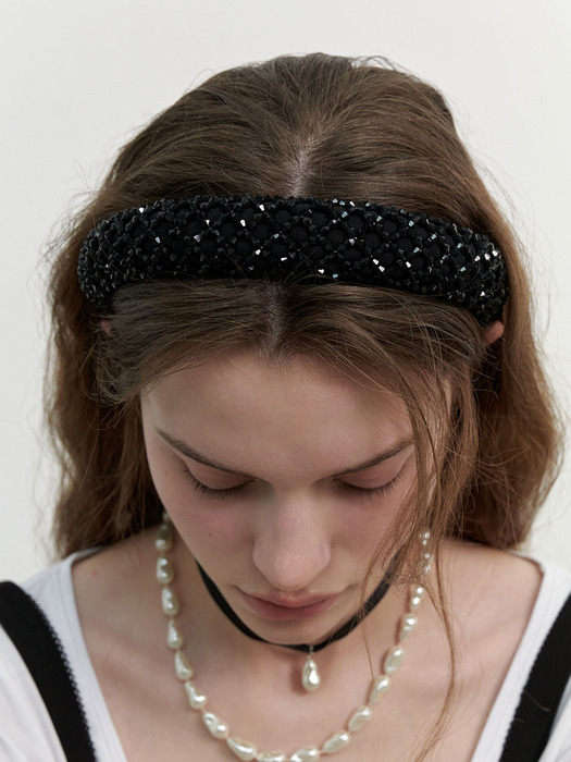 Shining Bead Volume Headband (L241MHA010)