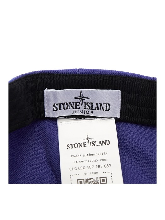 STONE ISLAND KIDS 스톤아일랜드키즈 캡모자 791691263 V0022