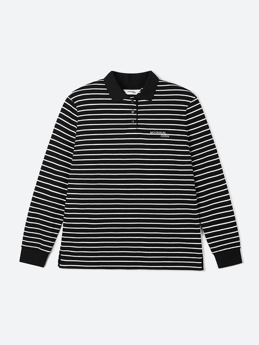 01 M.C Stripe PK Shirt / Black