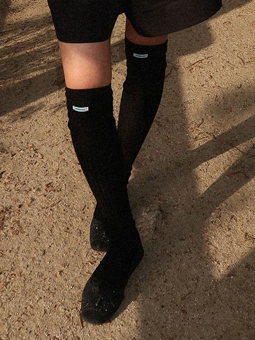 [선물포장] Layers Boots Kneesocks - 4Color