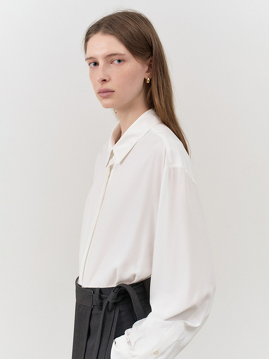 ESSENTIAL SOFT SHIRT OFF WHITE_UDSH4C201OW