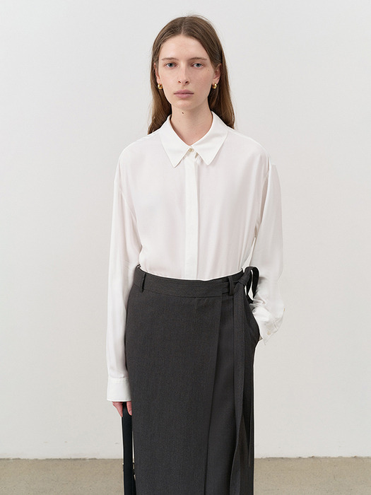 ESSENTIAL SOFT SHIRT OFF WHITE_UDSH4C201OW