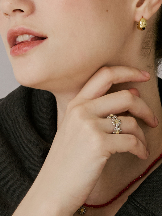 [단독]Daisy Garden Ring 2종 택 1