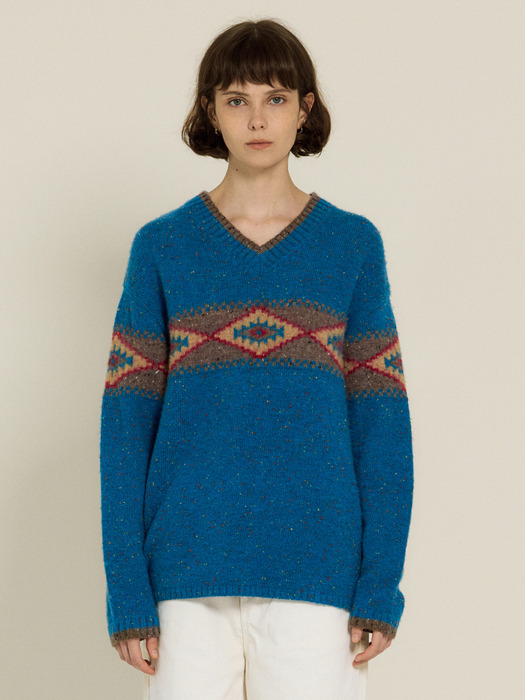 Anderson Wool Knit (Blue)