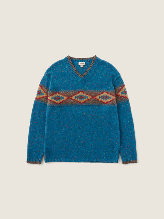 Anderson Wool Knit (Blue)