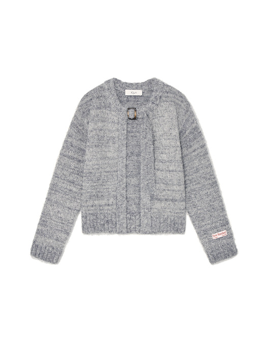 Belted Cardigan Grey