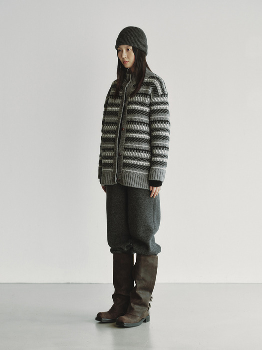 CHUNKY KNIT JUMPER_GREY