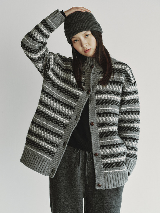 CHUNKY KNIT JUMPER_GREY