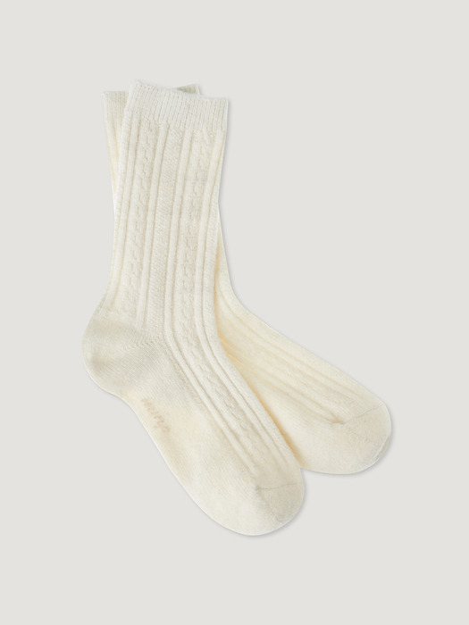 TOBY CABLE SOCKS (3colors)