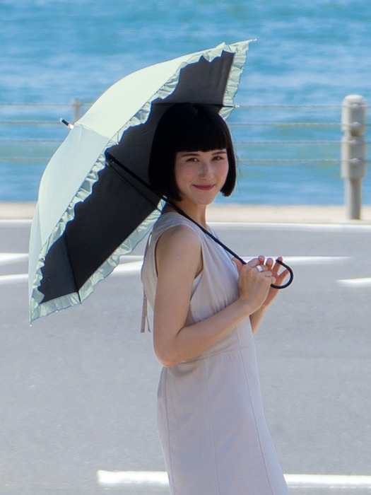 wpc양산 클래식 프릴 암막 장양산 81-11820-101