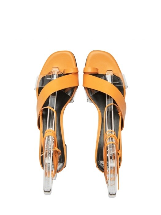 Strap mule sandals- MD1013 Yellow