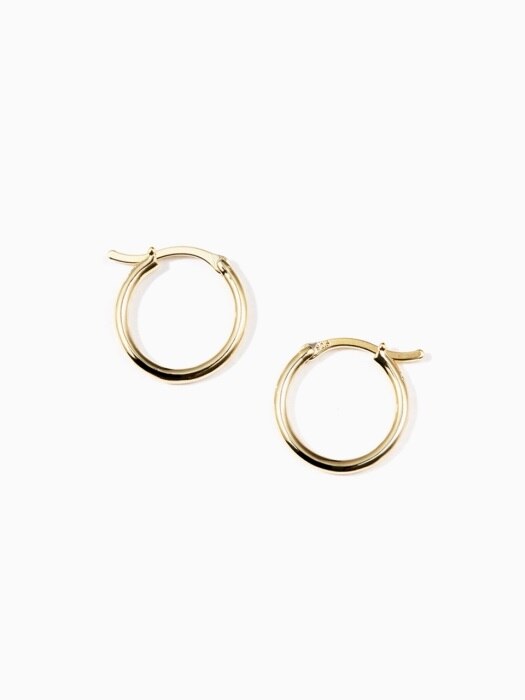Simple round earring S
