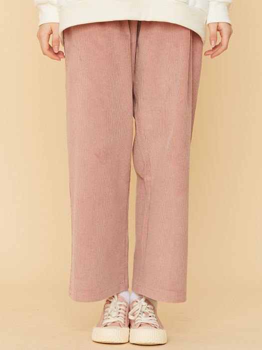 MD WIDE PANTS(PINK)