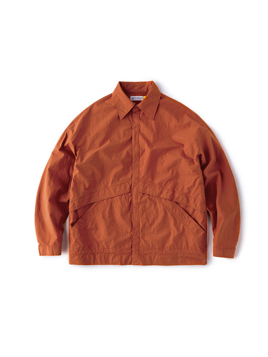 C. Shirt Jacket (Orange)