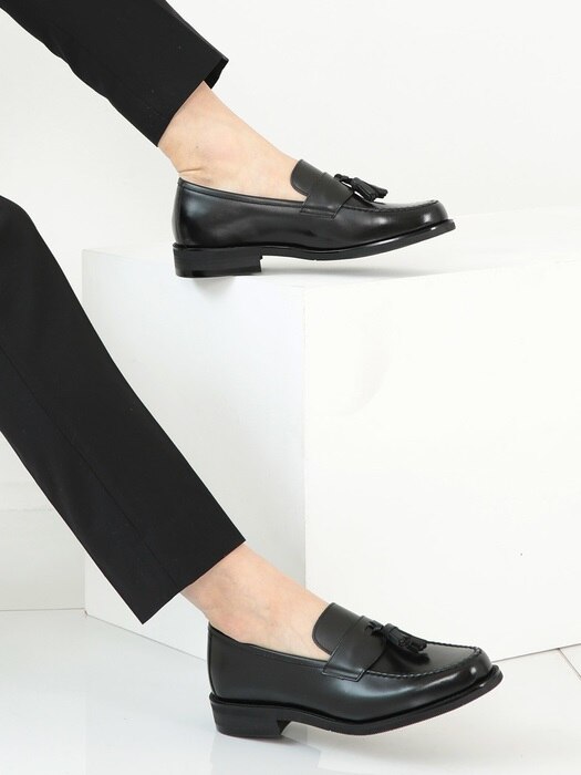 Oxford Tassel Loafer Black#1037