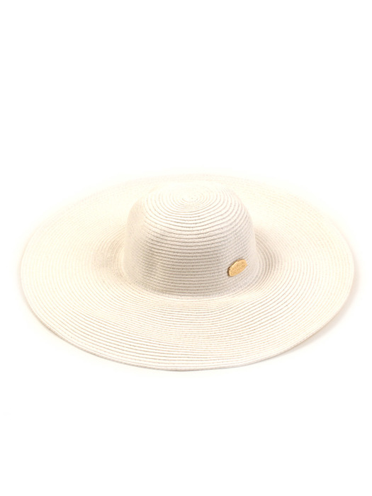 Long White Wire Cloche Hat GD 여름페도라