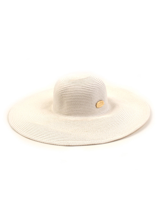 Long White Wire Cloche Hat GD 여름페도라