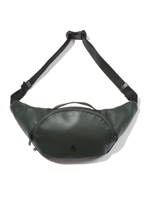 leather round fanny pack_CABAX19521GRX