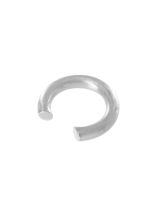 Silhouette Silver Bold Open Ring