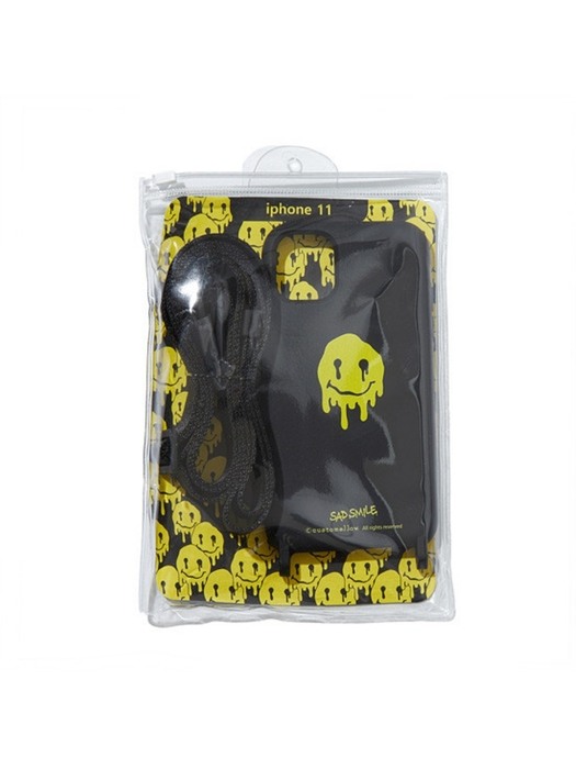 새드스마일 [온라인 단독] sad smile necklace phone case (iPhone11)