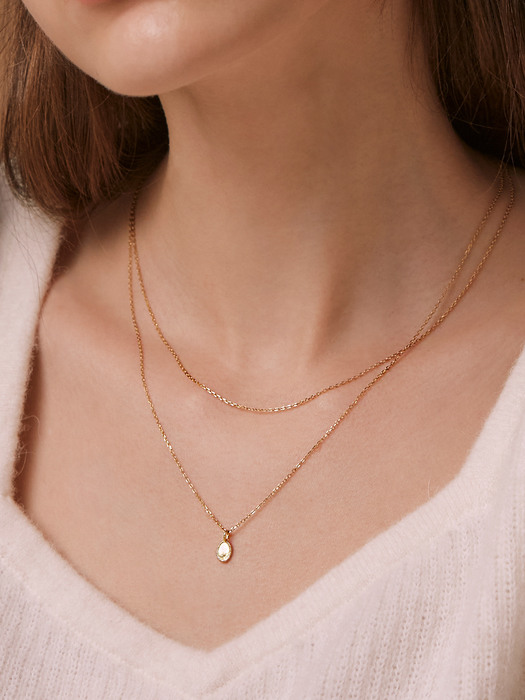 LITTLE COIN LAYERED NECKLACE