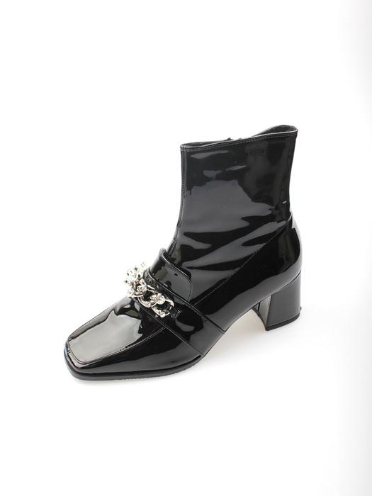 Dalia Jewel Ankle Boots/B6005/3Colors