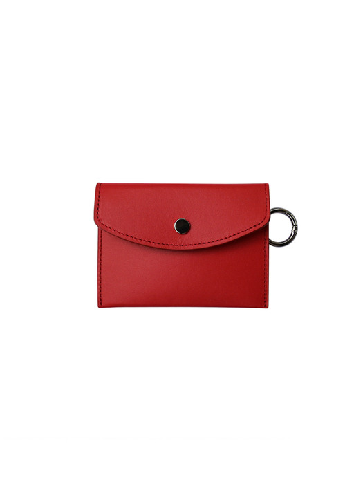 Classic card wallet - red