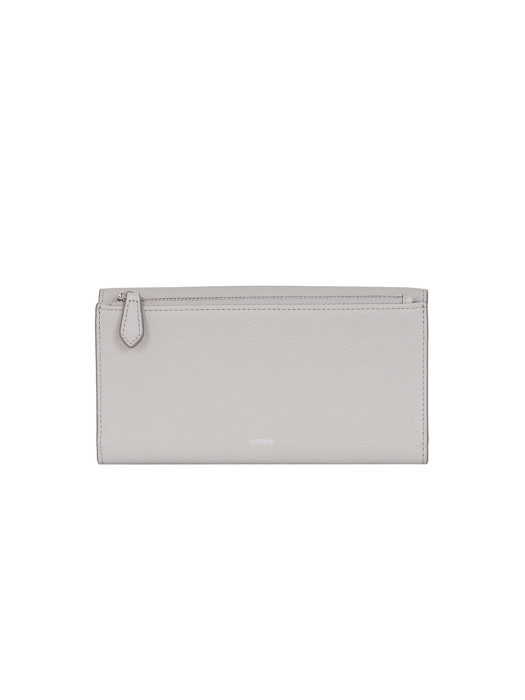 Perfec folded long wallet (퍼펙 2단 장지갑) Light beige