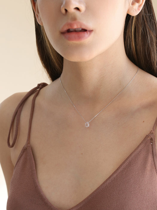 water drop necklace N013