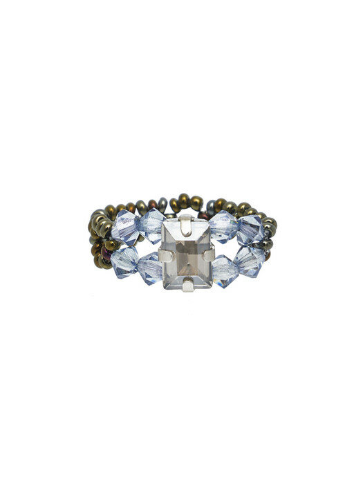 CoCo Beads Ring (Gray)