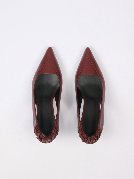 Nana Slingback Pumps Leather Wine