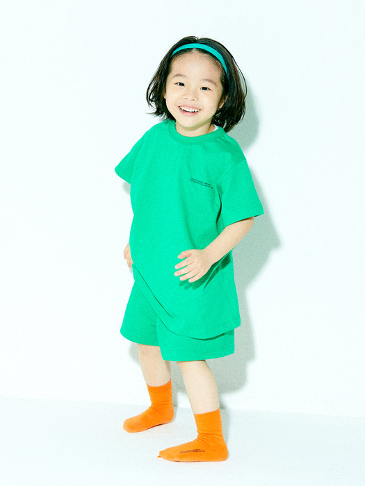 KIDS AUTHENTIC T-SHIRT(AUTHENTIC GREEN)