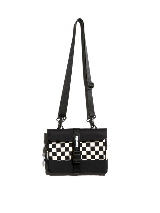 포노 월렛백 phono wallet bag , 4colors in ONE _ BLACK + 체커보드 세트