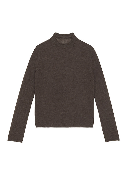 [EXCLUSIVE] kid mohair knit (brown)