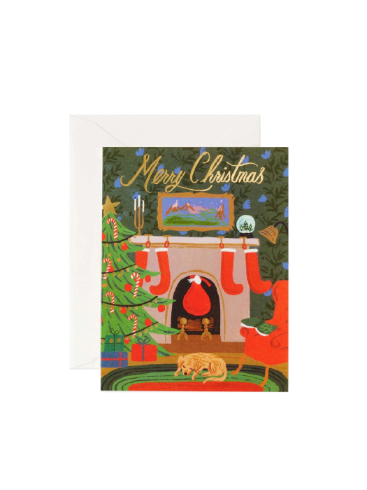 라이플페이퍼 Christmas Eve Scene Card 크리스마스 카드