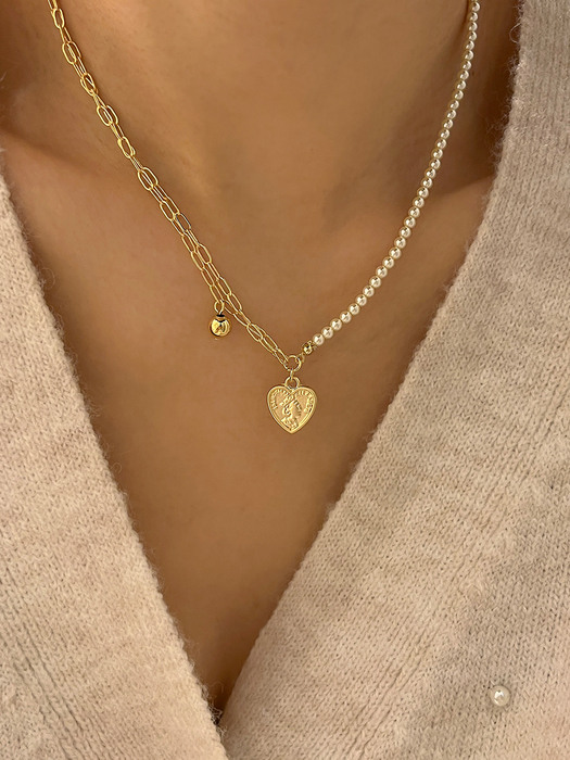 Heart King Necklace