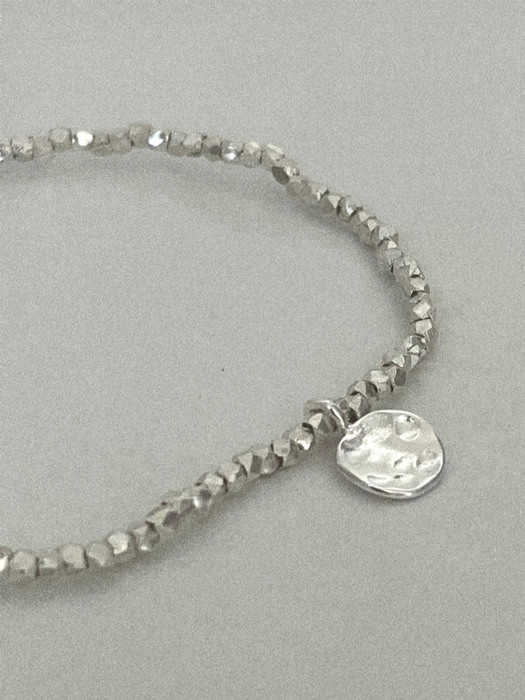 silver925 pebble bracelet
