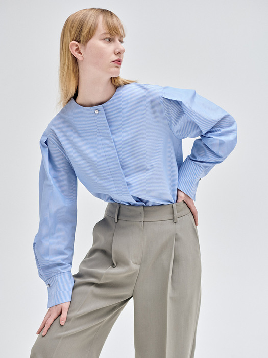 22SN tuck point blouse [B/ST]