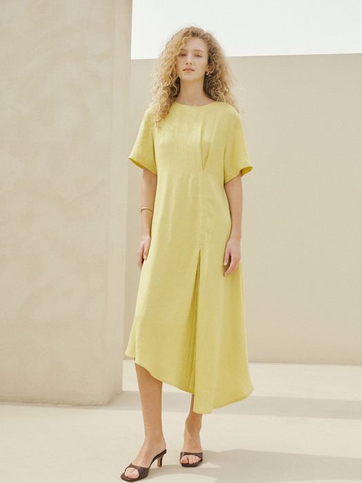 Vichy Dress [Mustard]