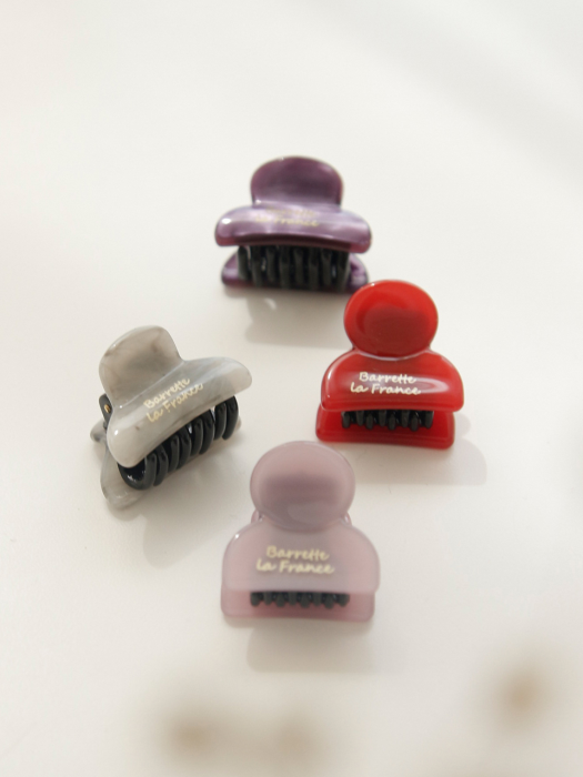 France Cellulose Basic Mini Point Hair Clip H0790