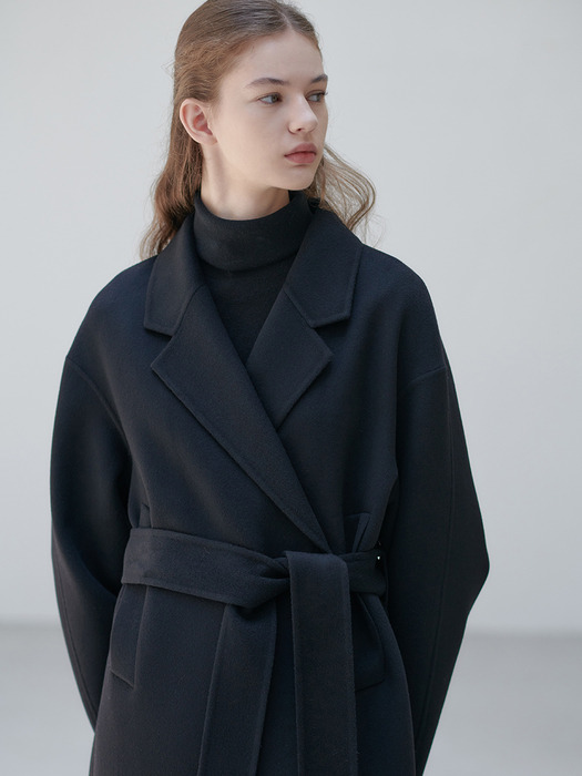 23FN premium handmade coat [BK]