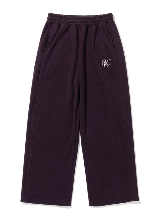 RCC Fleece Banding Pants [PURPLE]