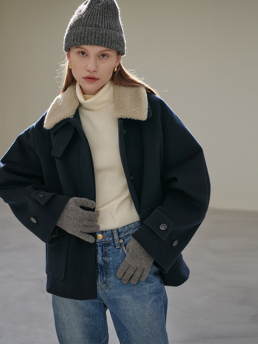 22WN two-way basic half coat [NA]