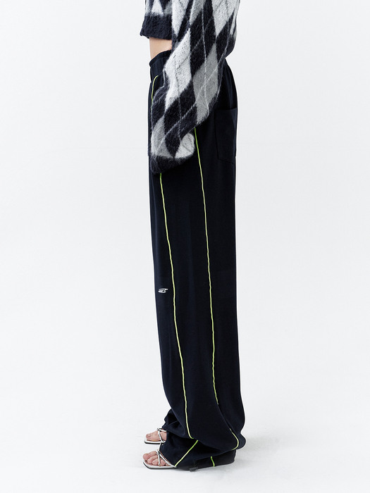 SCOTCH LINE TRACK PANTS NAVY