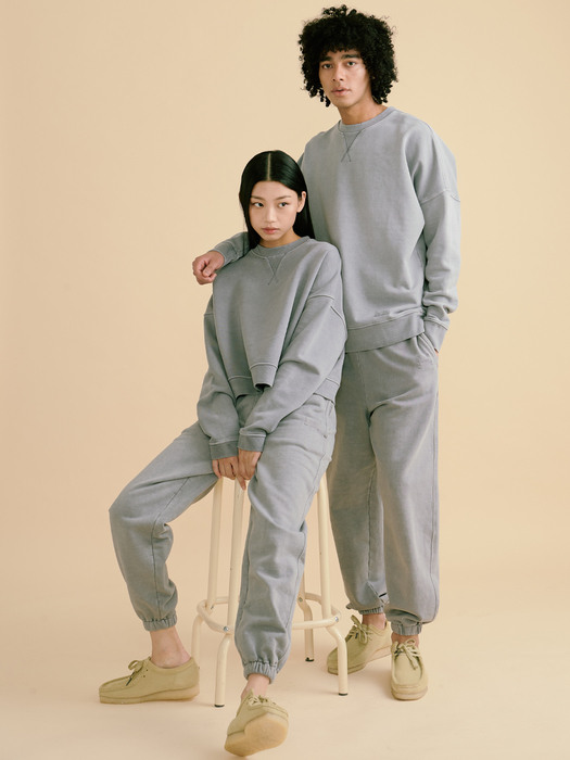 Essential Garment Dyed Sweatpants (3 Colors)