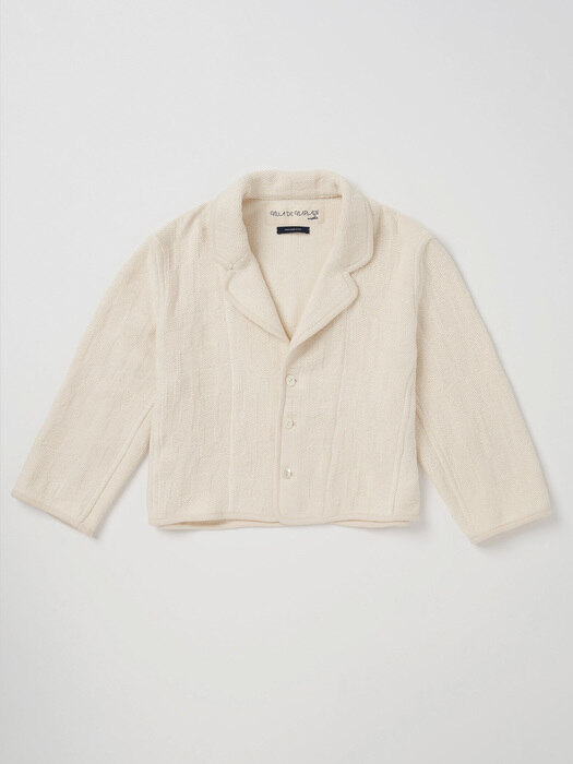 Via Liv knitted jacket (Ivory)