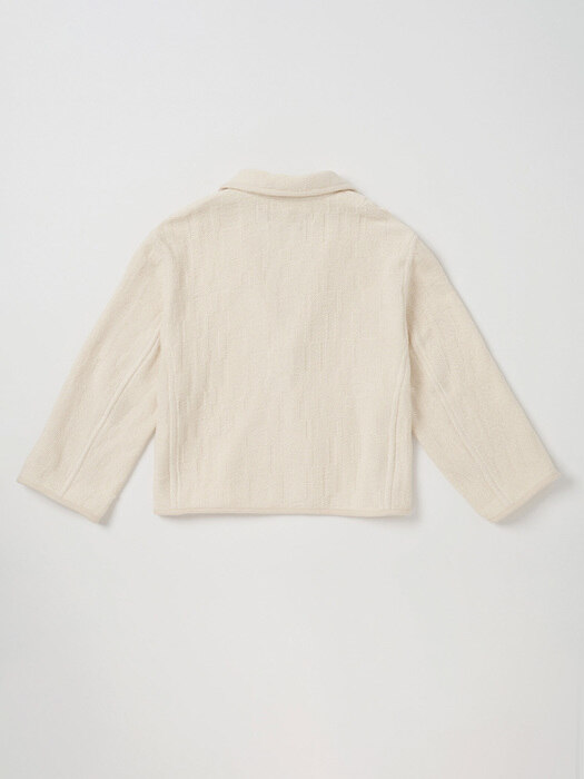 Via Liv knitted jacket (Ivory)