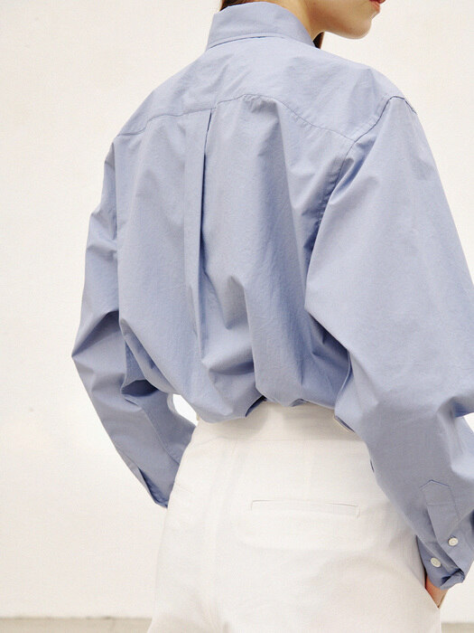 Marian  Coated-Shirt(Blue)